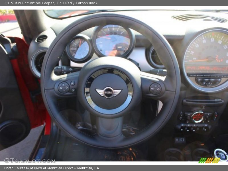 Chili Red / Carbon Black 2015 Mini Convertible Cooper