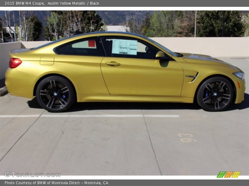  2015 M4 Coupe Austin Yellow Metallic