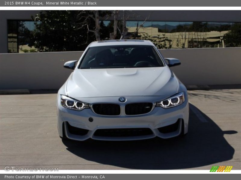 Mineral White Metallic / Black 2015 BMW M4 Coupe