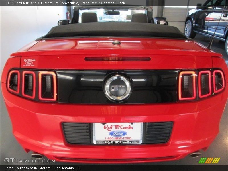 Race Red / Charcoal Black 2014 Ford Mustang GT Premium Convertible