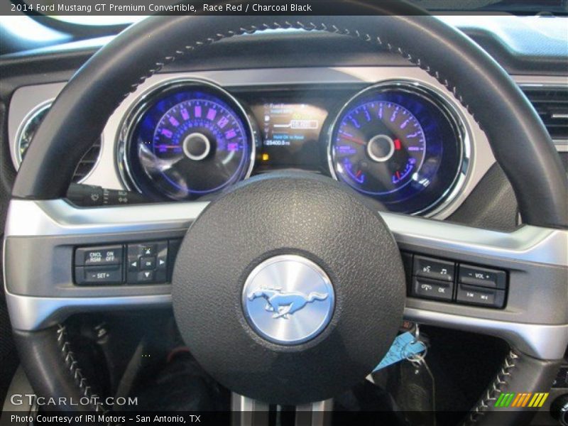 Race Red / Charcoal Black 2014 Ford Mustang GT Premium Convertible