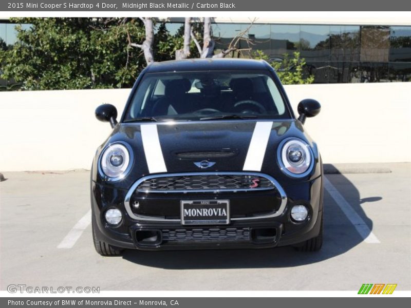 Midnight Black Metallic / Carbon Black 2015 Mini Cooper S Hardtop 4 Door
