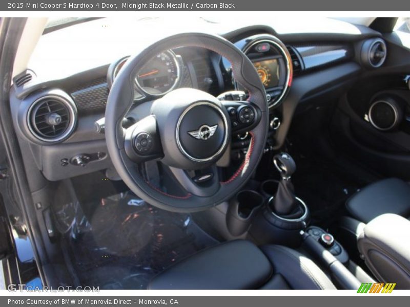 Midnight Black Metallic / Carbon Black 2015 Mini Cooper S Hardtop 4 Door
