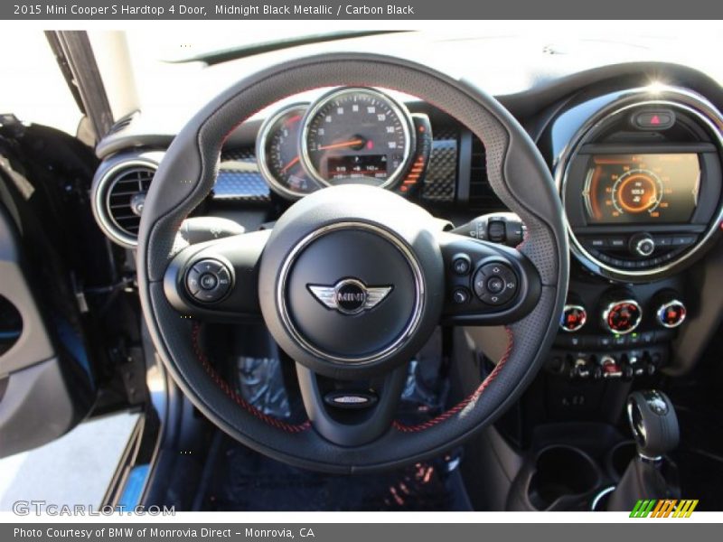 Midnight Black Metallic / Carbon Black 2015 Mini Cooper S Hardtop 4 Door
