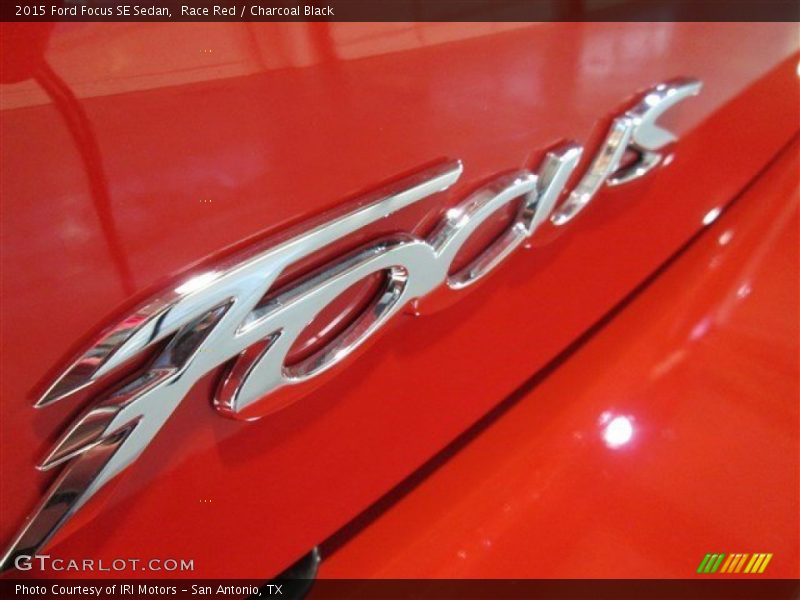 Race Red / Charcoal Black 2015 Ford Focus SE Sedan