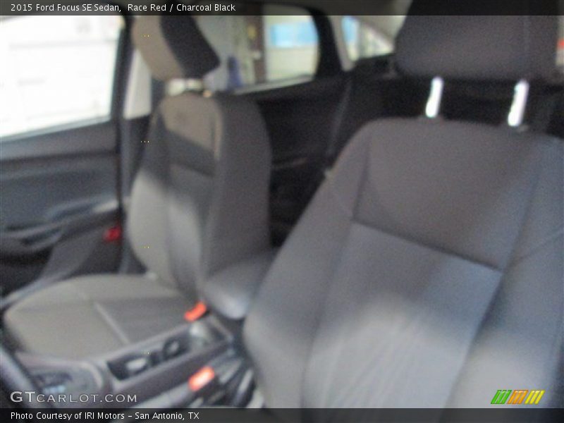 Race Red / Charcoal Black 2015 Ford Focus SE Sedan