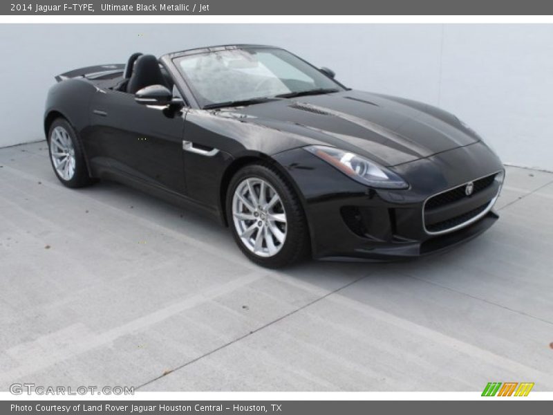 Ultimate Black Metallic / Jet 2014 Jaguar F-TYPE