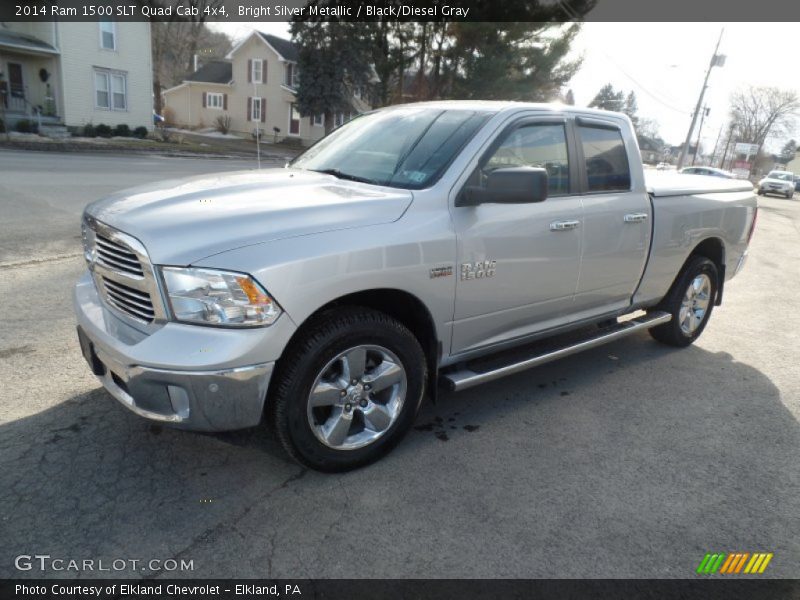 Front 3/4 View of 2014 1500 SLT Quad Cab 4x4