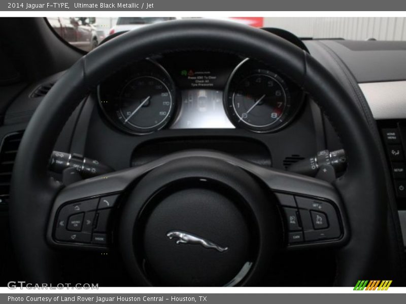 Ultimate Black Metallic / Jet 2014 Jaguar F-TYPE