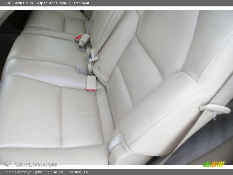 Aspen White Pearl / Parchment 2008 Acura MDX