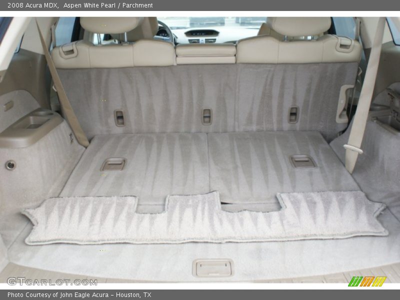 Aspen White Pearl / Parchment 2008 Acura MDX