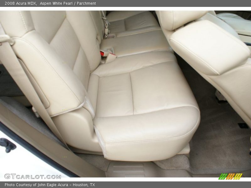 Aspen White Pearl / Parchment 2008 Acura MDX