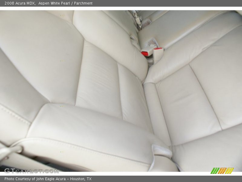 Aspen White Pearl / Parchment 2008 Acura MDX