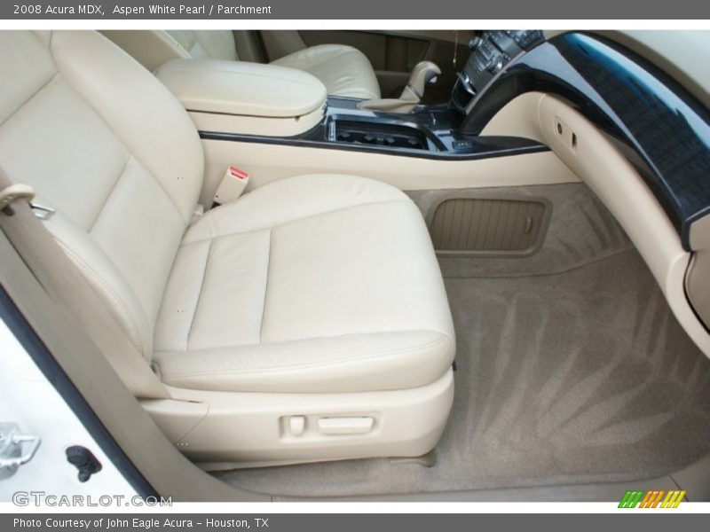 Aspen White Pearl / Parchment 2008 Acura MDX