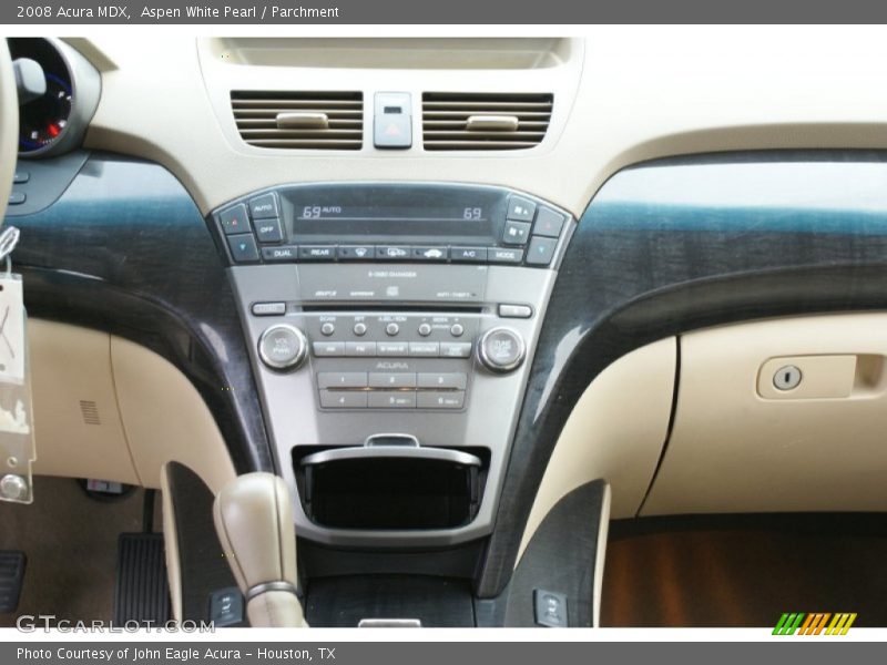 Aspen White Pearl / Parchment 2008 Acura MDX