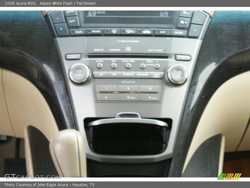 Aspen White Pearl / Parchment 2008 Acura MDX