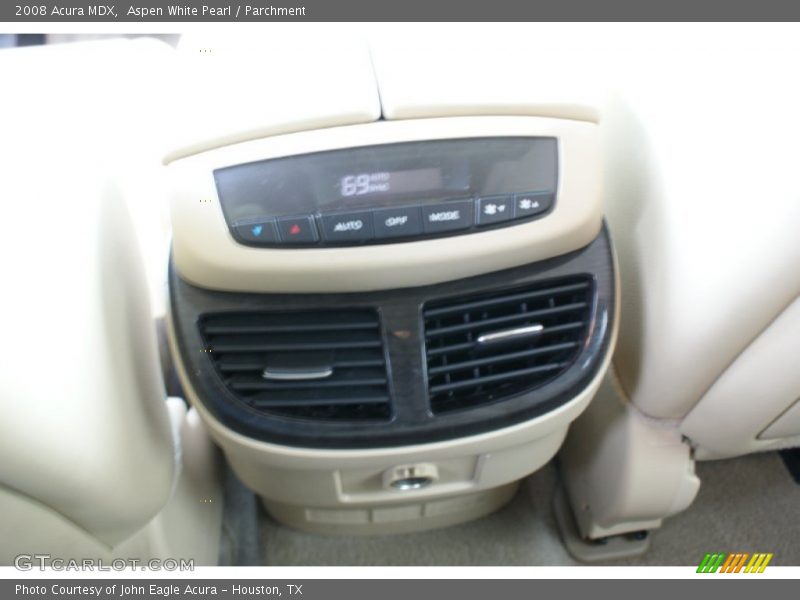 Aspen White Pearl / Parchment 2008 Acura MDX