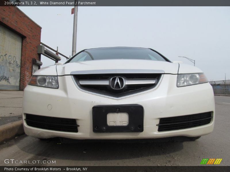 White Diamond Pearl / Parchment 2006 Acura TL 3.2