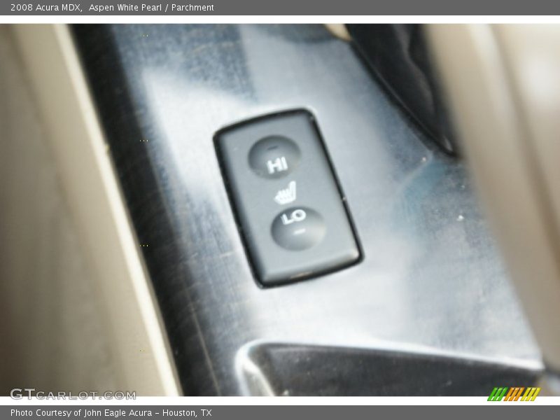 Aspen White Pearl / Parchment 2008 Acura MDX