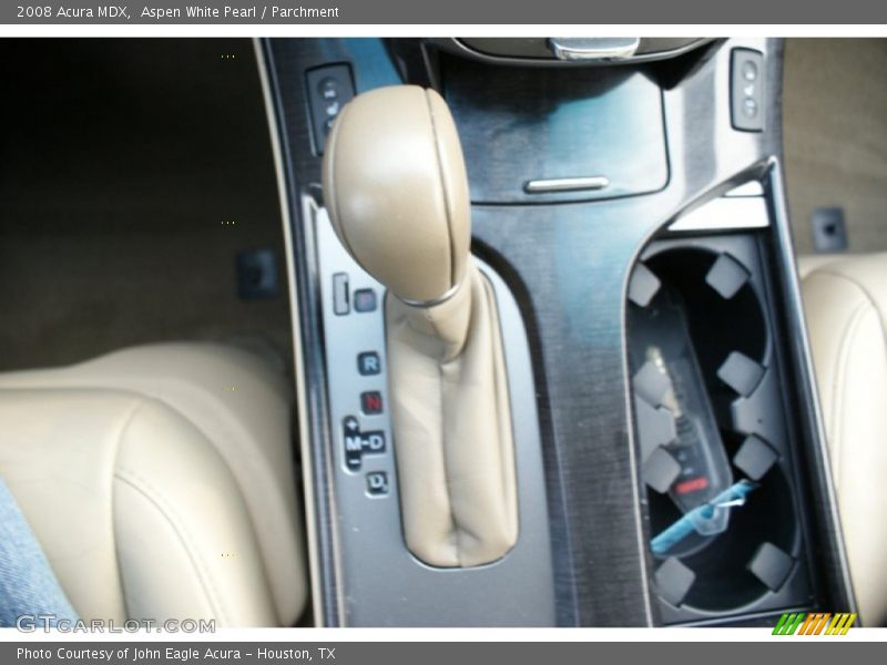 Aspen White Pearl / Parchment 2008 Acura MDX