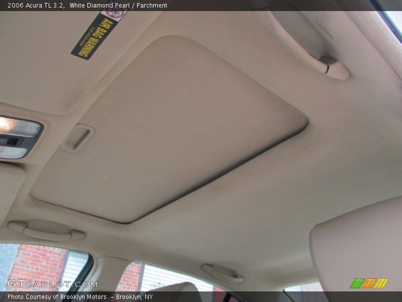 White Diamond Pearl / Parchment 2006 Acura TL 3.2