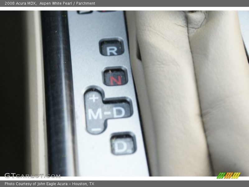Aspen White Pearl / Parchment 2008 Acura MDX