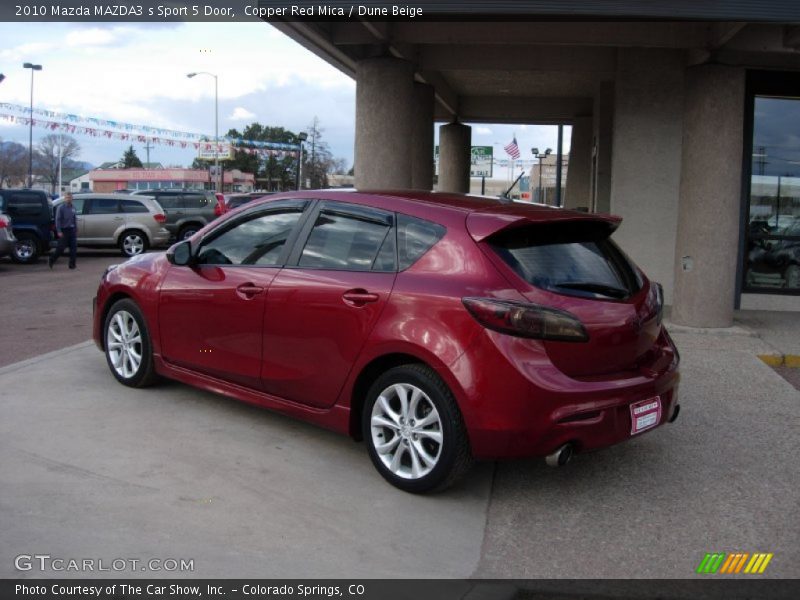 Copper Red Mica / Dune Beige 2010 Mazda MAZDA3 s Sport 5 Door