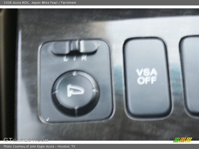 Aspen White Pearl / Parchment 2008 Acura MDX