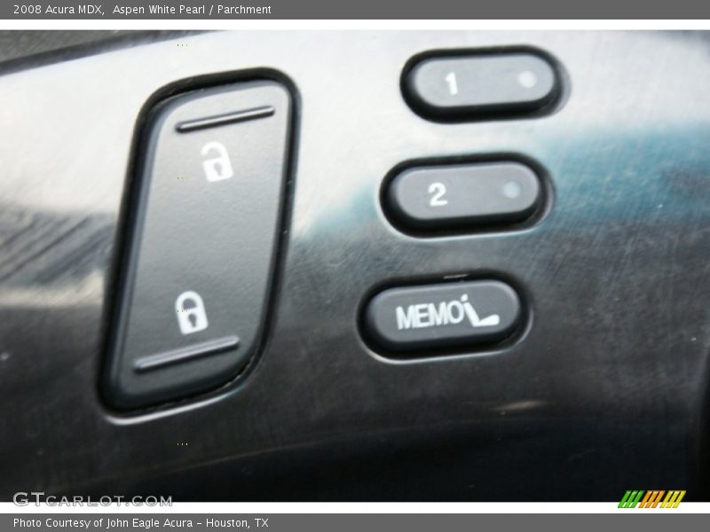 Aspen White Pearl / Parchment 2008 Acura MDX
