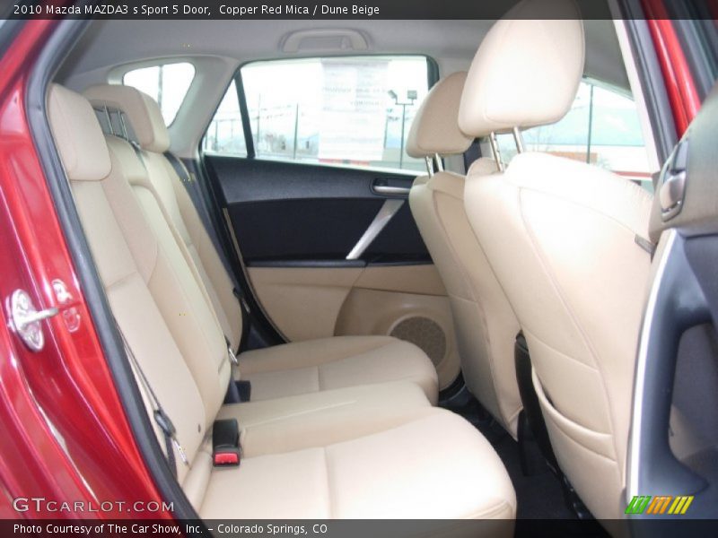 Copper Red Mica / Dune Beige 2010 Mazda MAZDA3 s Sport 5 Door