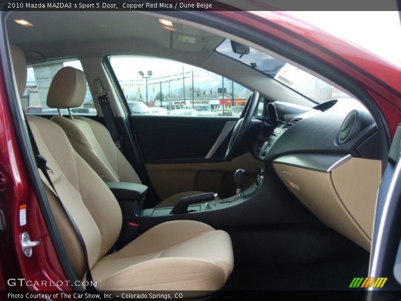 Copper Red Mica / Dune Beige 2010 Mazda MAZDA3 s Sport 5 Door