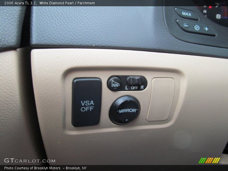 White Diamond Pearl / Parchment 2006 Acura TL 3.2