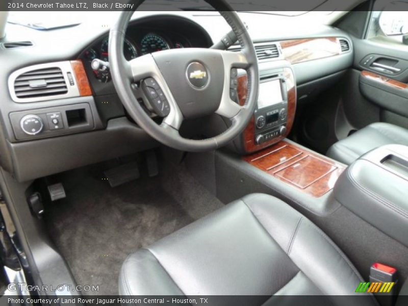 Ebony Interior - 2014 Tahoe LTZ 