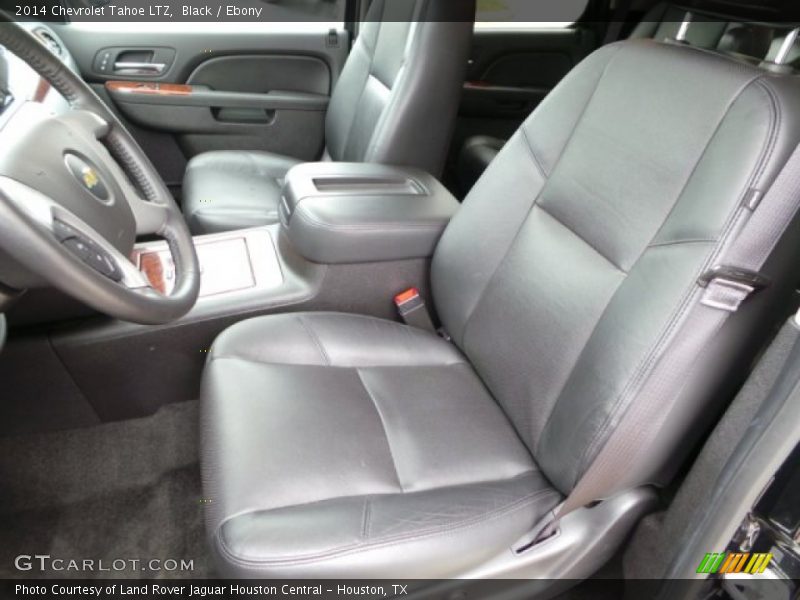 Front Seat of 2014 Tahoe LTZ