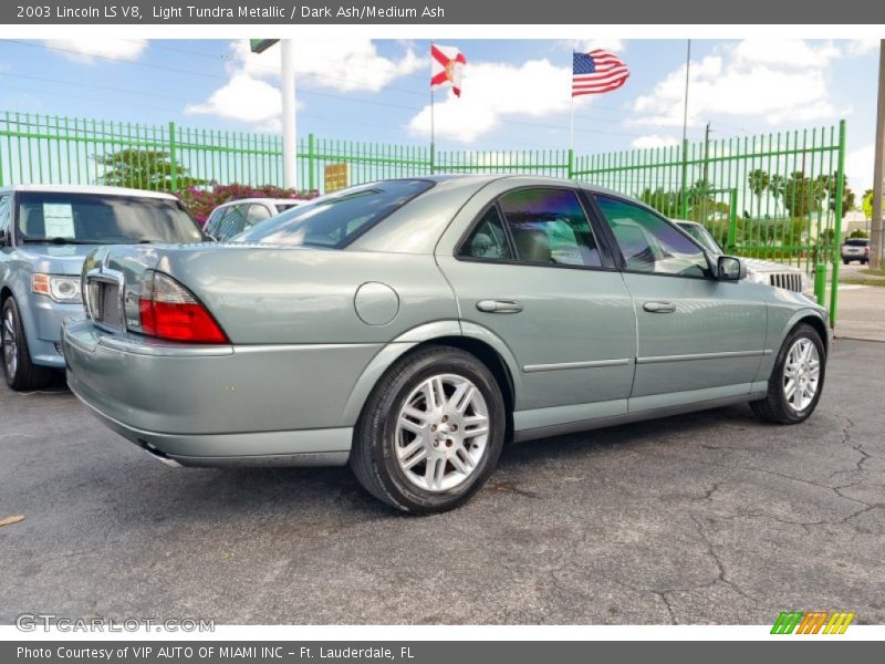 Light Tundra Metallic / Dark Ash/Medium Ash 2003 Lincoln LS V8