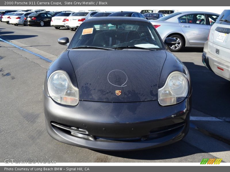Slate Grey Metallic / Black 2000 Porsche 911 Carrera Coupe