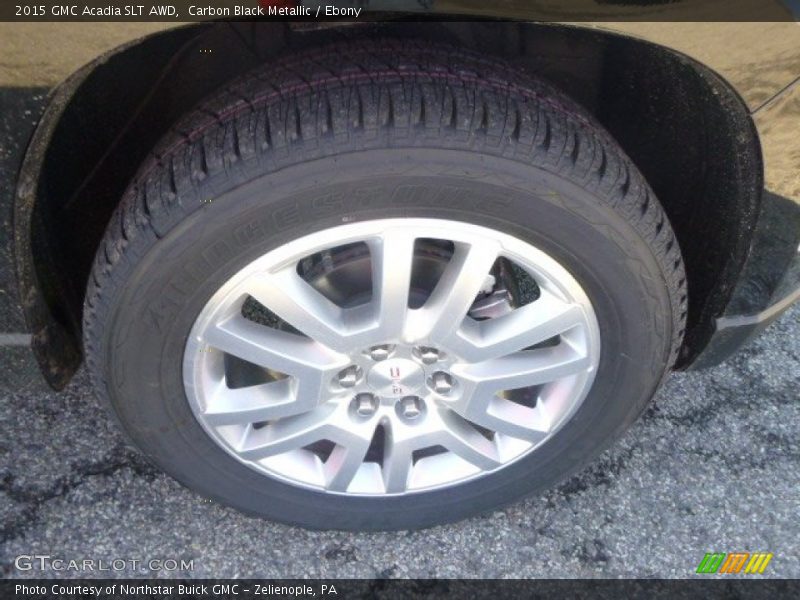 Carbon Black Metallic / Ebony 2015 GMC Acadia SLT AWD