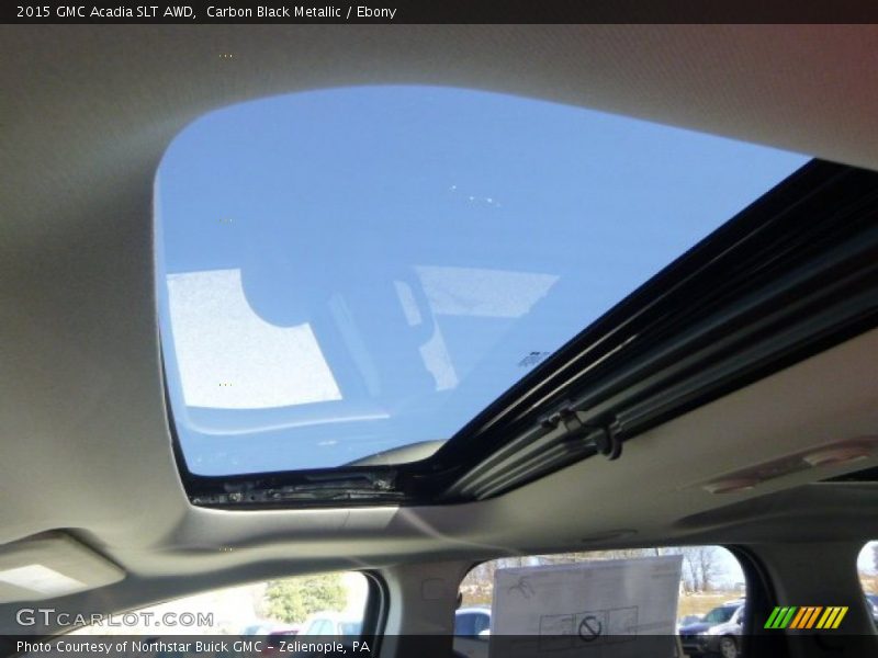 Carbon Black Metallic / Ebony 2015 GMC Acadia SLT AWD