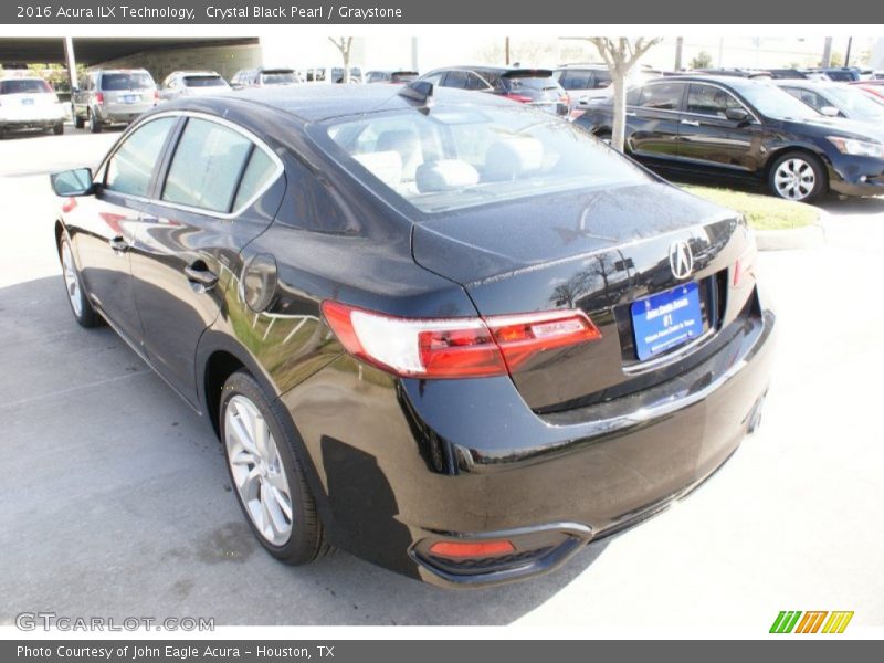 Crystal Black Pearl / Graystone 2016 Acura ILX Technology