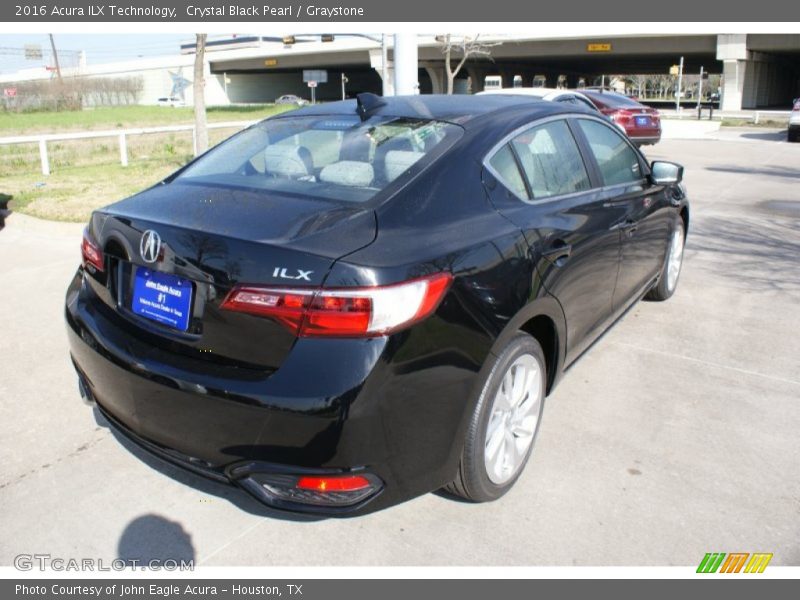 Crystal Black Pearl / Graystone 2016 Acura ILX Technology