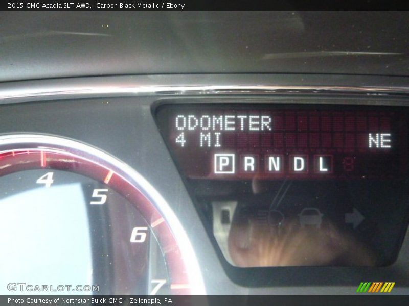 Carbon Black Metallic / Ebony 2015 GMC Acadia SLT AWD