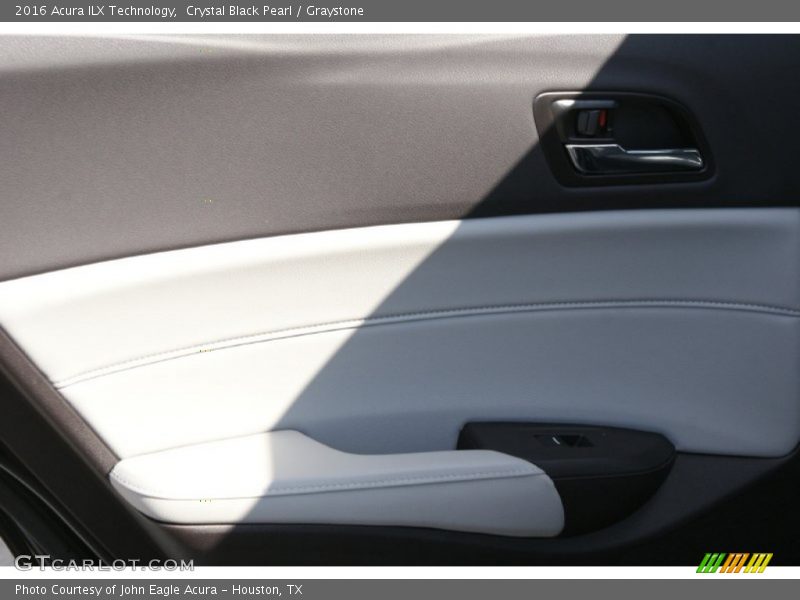 Crystal Black Pearl / Graystone 2016 Acura ILX Technology