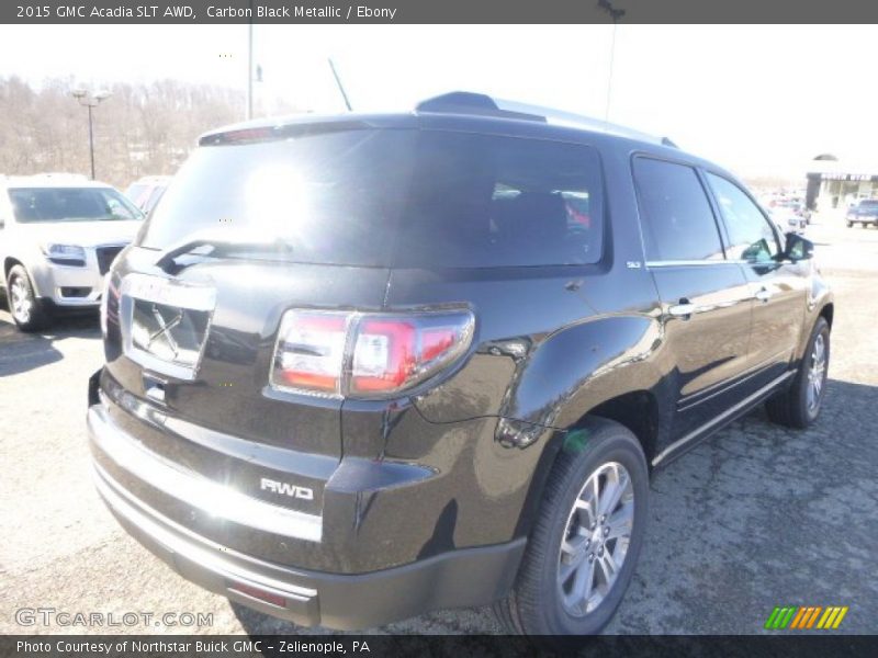 Carbon Black Metallic / Ebony 2015 GMC Acadia SLT AWD