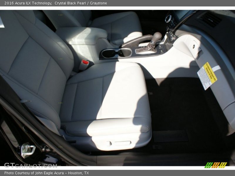 Crystal Black Pearl / Graystone 2016 Acura ILX Technology