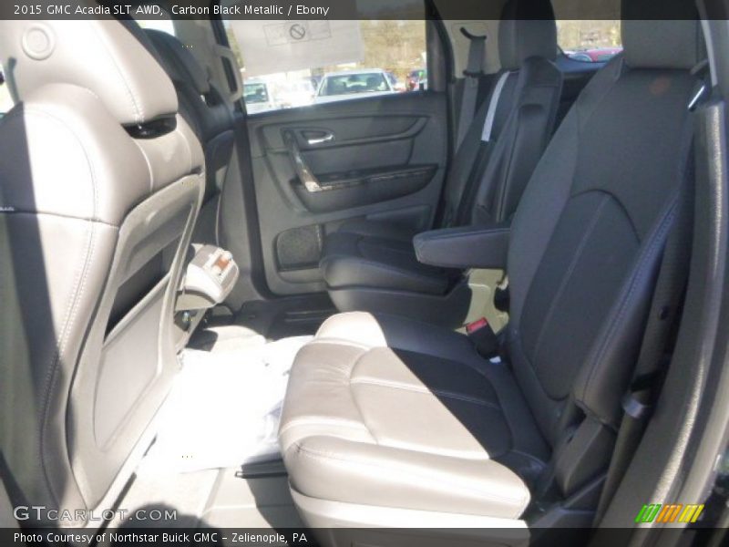 Carbon Black Metallic / Ebony 2015 GMC Acadia SLT AWD