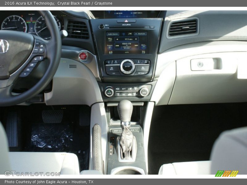 Crystal Black Pearl / Graystone 2016 Acura ILX Technology