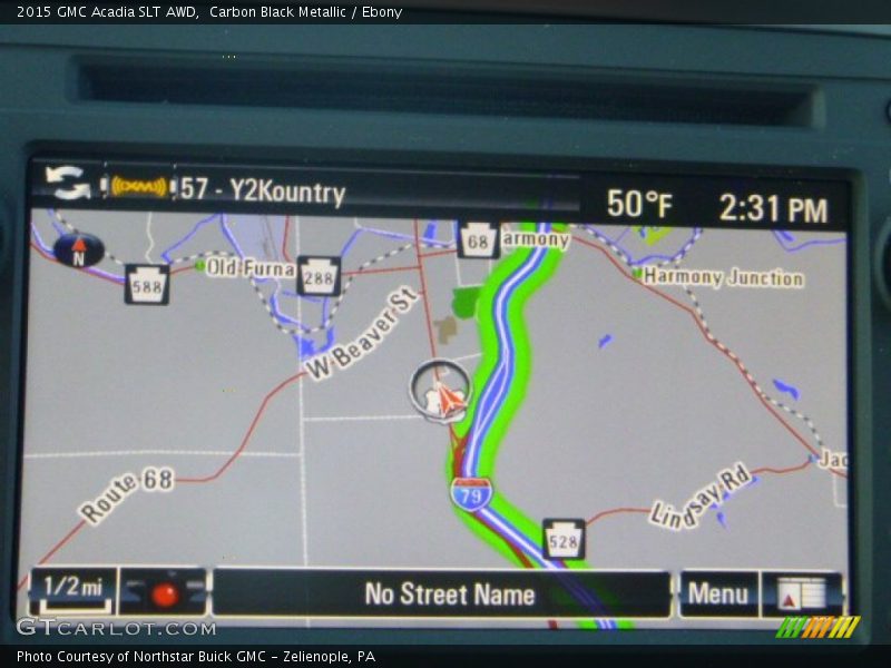 Carbon Black Metallic / Ebony 2015 GMC Acadia SLT AWD