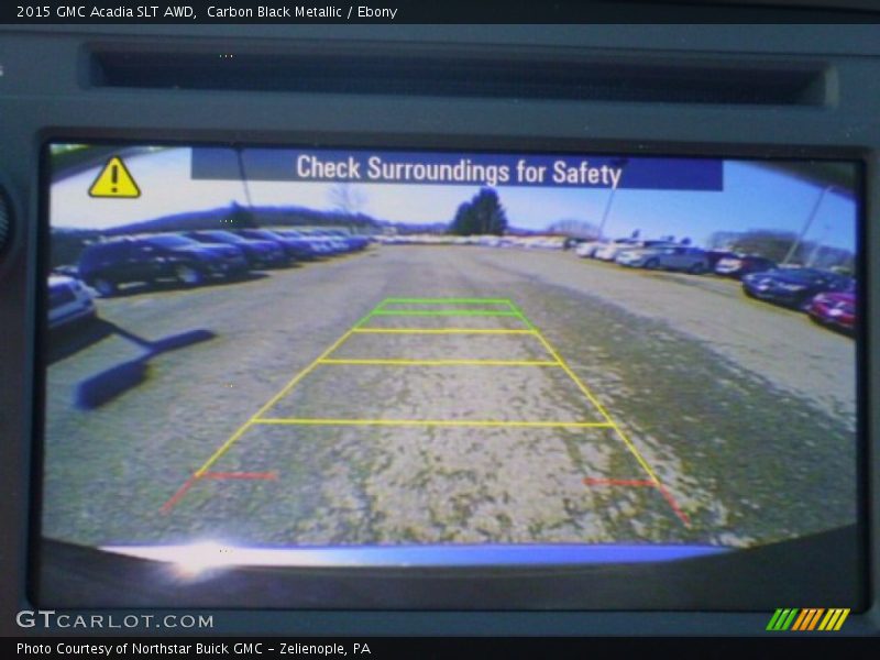 Carbon Black Metallic / Ebony 2015 GMC Acadia SLT AWD