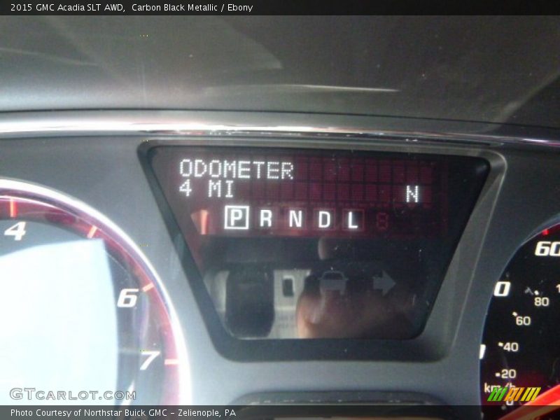 Carbon Black Metallic / Ebony 2015 GMC Acadia SLT AWD