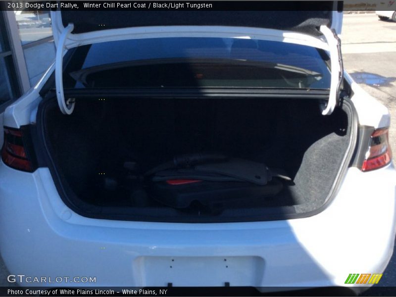 Winter Chill Pearl Coat / Black/Light Tungsten 2013 Dodge Dart Rallye
